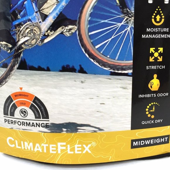 ClimateSmart Base Layer Climate Flex Pants Size XXL Dark Gray Mid Weight - Picture 2 of 6